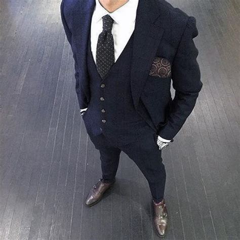 It's hard to say that it wouldn't clash with any shade of blue without seeing it. Top 60 Best Navy Blue Suit Brown Shoes Styles For Men ...