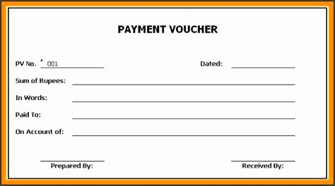 Payment voucher template will be helpful to increase the revenue you want for your business to have, where customers will buy it and have it used to pay the amount of each products bought. 9 format Payment Voucher - SampleTemplatess - SampleTemplatess