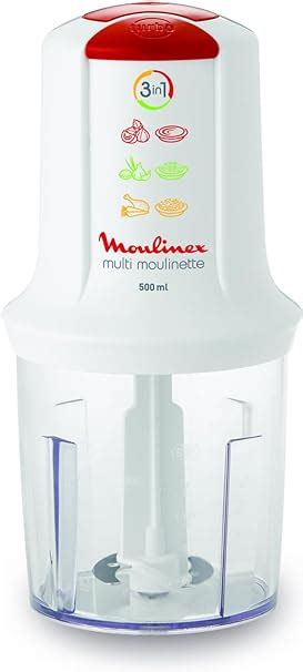Moulinex Mini Hachoir Électrique Multi Moulinette en Hacher Mixer Emulsionner Mayonnaise