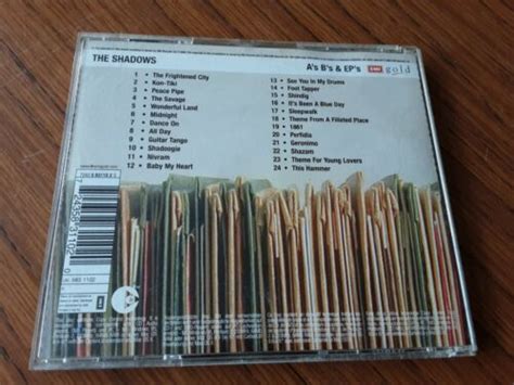 the shadows a s b s and ep s cd 2003 724358311020 ebay