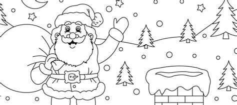 Free Christmas Colouring Page - Crafts on Sea