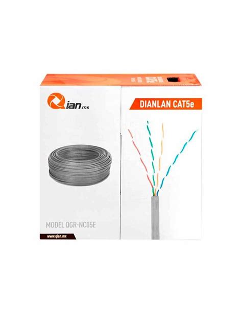 Bobina Cable Utp Cat 5e 300m Qian