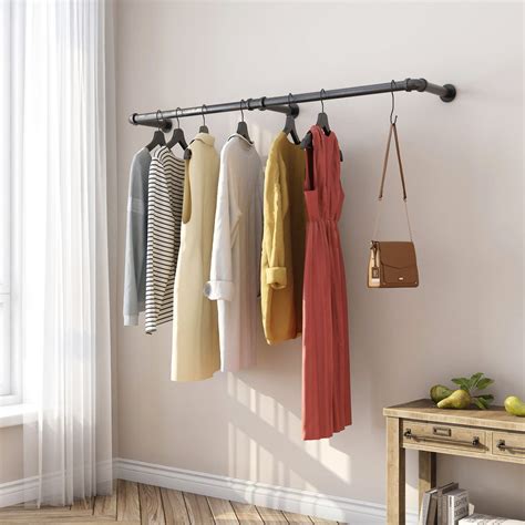 Wall Mount Clothes Rack Greenstell