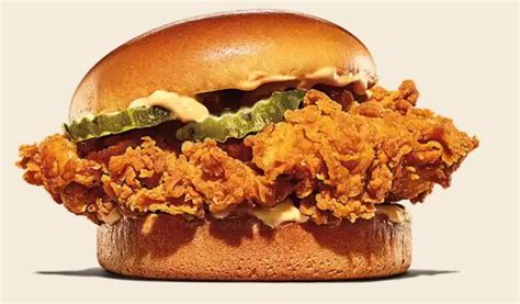 A chicken sandwich is a sandwich that typically consists of boneless, skinless chicken breast served between slices of bread, on a bun, or on a roll.variations on the chicken sandwich include the chicken burger or chicken on a bun, hot chicken, and chicken salad sandwich. Burger King Launches LGBTQ+ Pride Sandwich To Counter ...