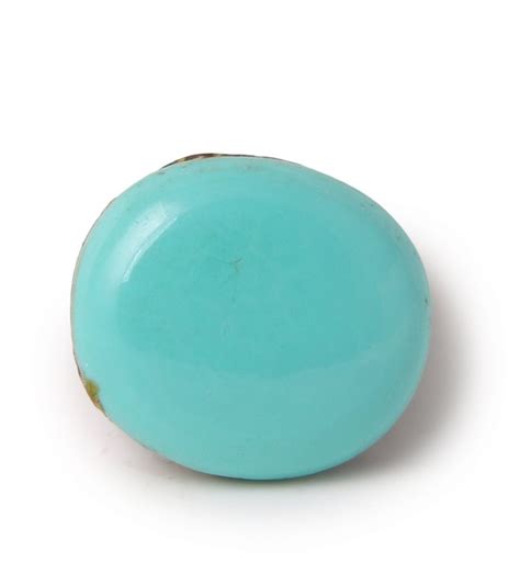 Green Oval Iranian Natural Turquoise Gemstone For Ornamental Rs 300