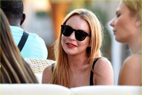 Lindsay Lohan Steps Out After Friend Hofit Golan Denies Pregnancy