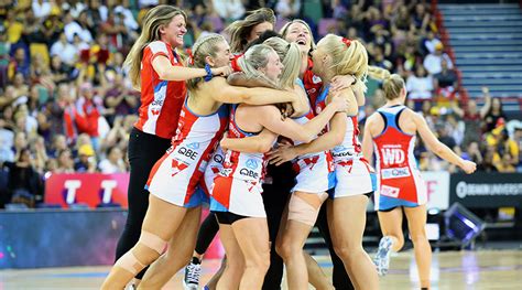 The Nsw Swifts Are The 2019 Suncorp Super Netball Champions Suncorp