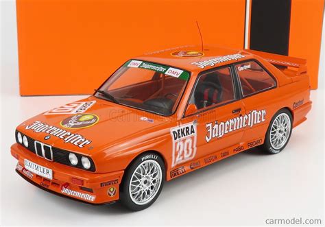 Ixo Models 18rmc082b20 Scale 118 Bmw 3 Series M3 E30 Jagermeister