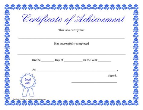 A certificate of origin form contains information about the products, the country of export, and their destination. printable hard work certificates kids | Printable ...