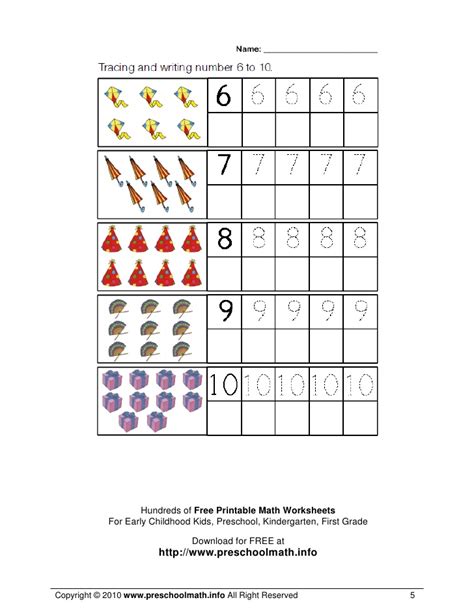 Have your child say hi to numbers in a bright and cheerful setting with fun characters and animations. Math Worksheets For Kindergarten and Preschool