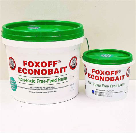 Foxoff 1080 Fox Baits — Animal Control Technologies
