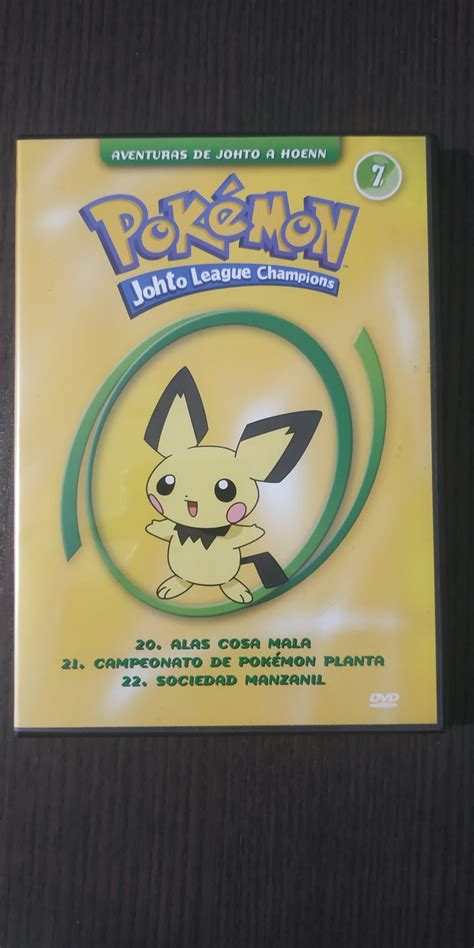 Pokémon Johto League Champions Dvd 7 Areeiro Olx Portugal