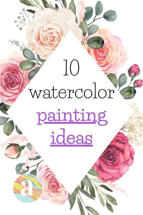 An easy watercolour painting tutorial of landscape. Watercolor painting ideas for complete beginners ...