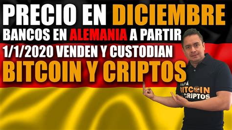 To confirm your beliefs, it was irrational, the. Precio BITCOIN DICIEMBRE 2019 / Bancos en ALEMANIA venden ...