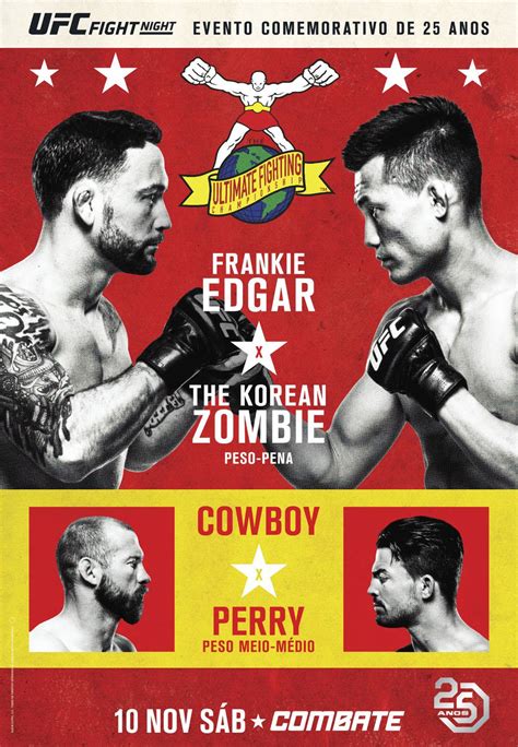 Specialized conor mcgregor framed autographed poster. Official UFC Edgar vs Korean Zombie Poster | Sherdog ...