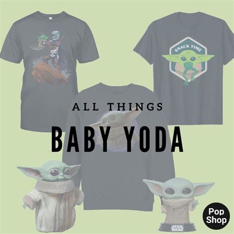 Baby Yoda Merch A List Of 30 Items Pop Shop Yoda Star Wars