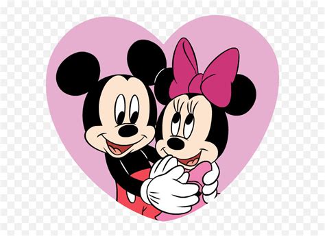 Pink Minnie Mouse Mickey And Minnie Hugging Hd Png Imagenes De Minnie
