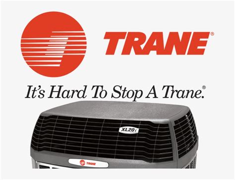 Trane Logo With Air Conditioner Trane Air Conditioner Free