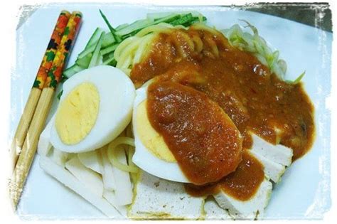 Mee kuning (500gram) daging (200gram) sawi. Resepi Kuah Rojak Mee Kelantan Sedap Best | Cooking ...