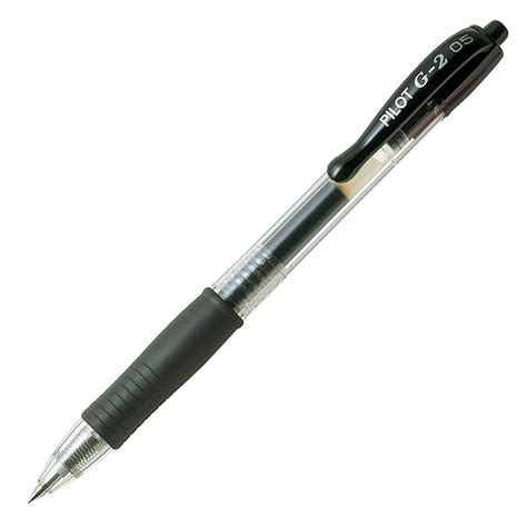 Pen Pilot G2 Retractable Roller Ball Blg25 Gel Ink 05 Extra Fine Black