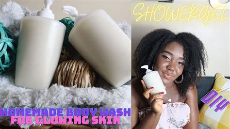 homemade moisturizing shower gel diy body wash for healthy skin care youtube