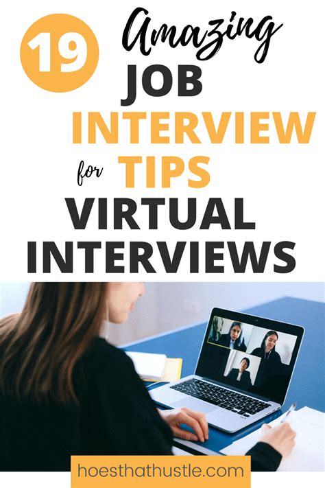 19 Amazing Job Interview Tips For Virtual Interviews Job Interview