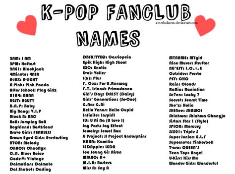 Awesome Kpop Fandom Names Kpop Shinee