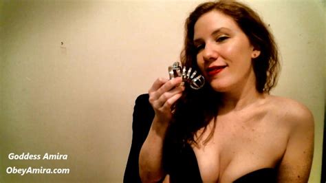 Caged Cock Chastity Humiliation