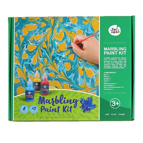 Jar Melo Marbling Painting Kit 6 Colors Little Book