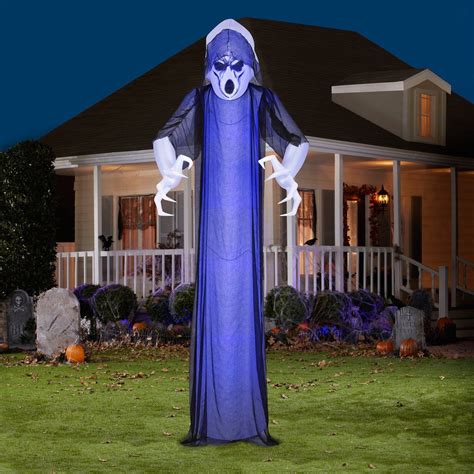 Tis Your Season 12 Ft Giant Inflatable Ghost With Black Light Short