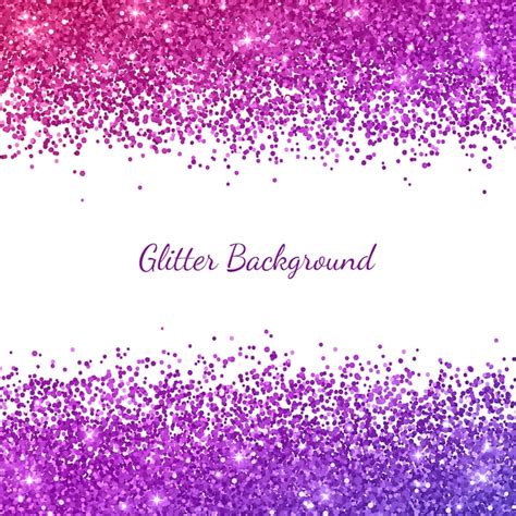 Premium Vector Glitter Background With Pink Purple Color Effect