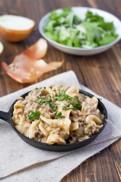 The only cream of anything soup you will want to eat by the spoonful. Beef Stroganoff with Mushroom Soup | Recipe | Beef ...