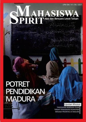 Majalah Lembaga Pers Mahasiswa Spirit Mahasiswa Edisi Potret