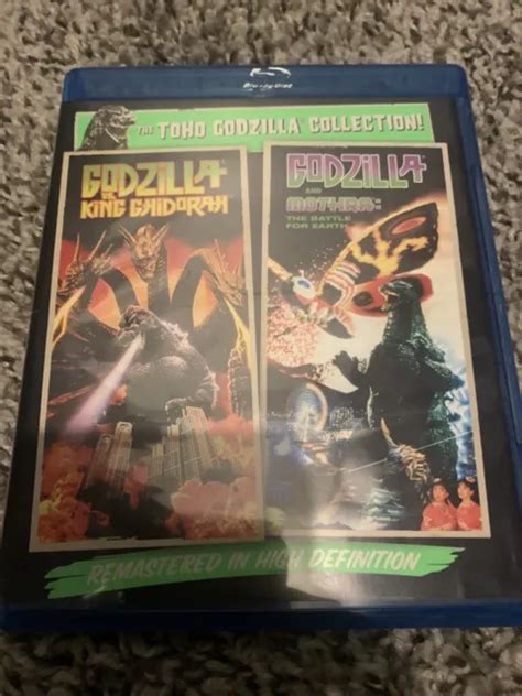 Godzilla Vs King Ghidorah Godzilla Vs Mothra Blu Ray Disc 2014 2