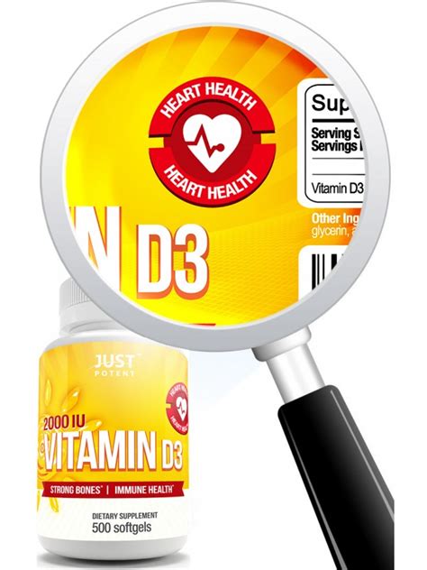How much vitamin d do i need? Vitamin D3 Supplement | 500 Softgels | 2,000 IU | Better ...