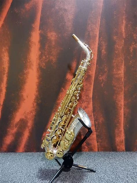 Jupiter Jas869 Artist Silver Alto Saxophone Wcase And Reverb