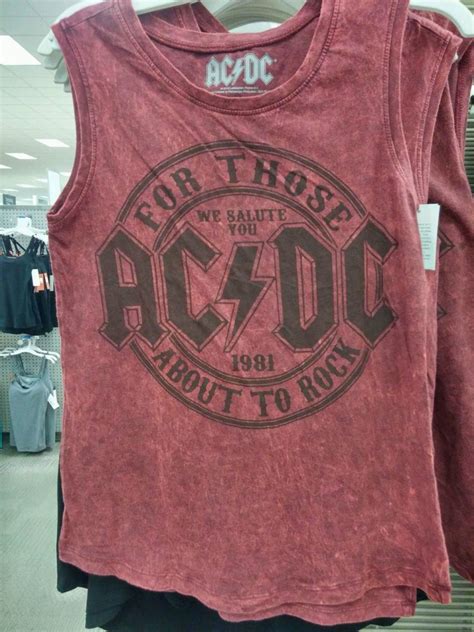 Whether you loved the classic ac/dc sound or you want band tees to celebrate their latest. Just a AC/DC shirt!:) | "I LOVE ROCK AND ROLL" | Pinterest ...