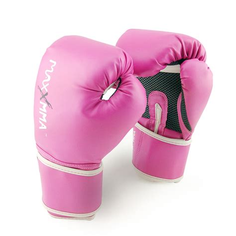 Maxxmma Pro Style Boxing Gloves 10 Oz Pink Boxing Punching Mma