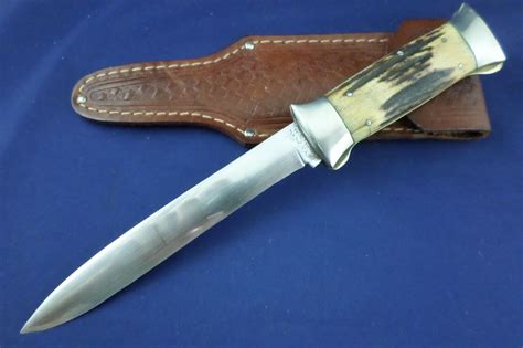 Rare Vintage Case Tested Xx 551 Stag Folding Bowie Knife Ebay
