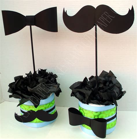 Bow tie themed baby shower decorations. Images For > Mustache Baby Shower Decorations | Favorites ...
