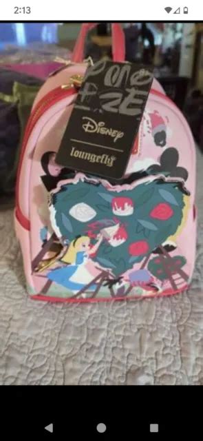 Disney Loungefly Alice In Wonderland Painting The Roses Red Mini