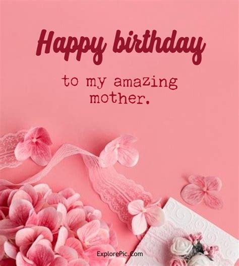 120 Happy Birthday Mother Messages Explorepic