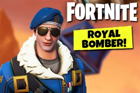 Fortnite Royale Bomber Skin How To Get Ps4 Exclusive Skin In Fortnite