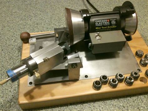 Motorized 4 Facet Bit Sharpener By Rodger Young Homemade Motorized 4 Facet Bit Sharpener