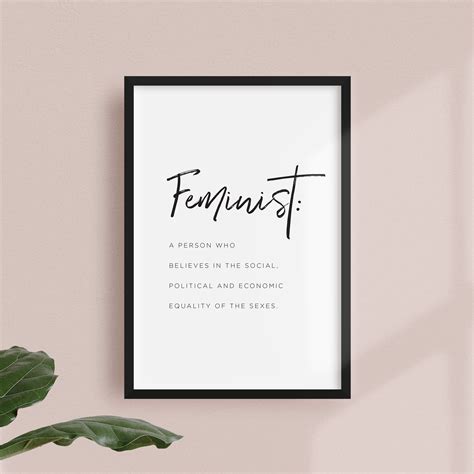 Information and translations of home decor shop in the most comprehensive dictionary definitions resource on the web. FEMINIST Definition Wall Print - Jellypress - Home Decor