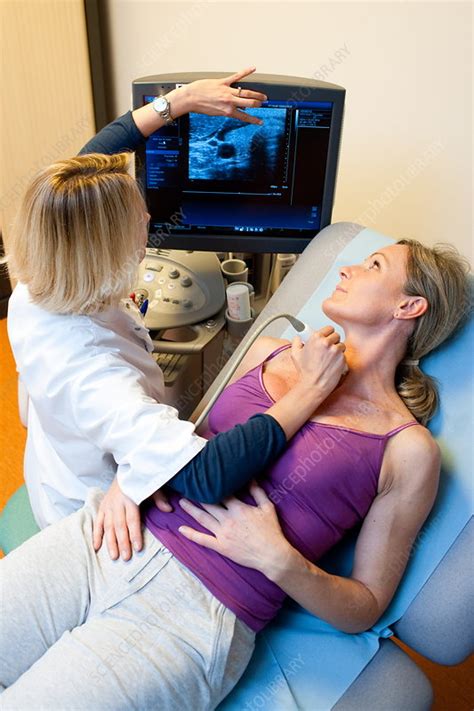 Ultrasound Examination Stock Image C0327371 Science Photo Library