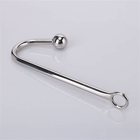 metal anal hook stainless steel butt hook sex toys for adults bdsm butt dilator china anal