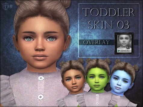 The Sims Resource Toddler Skin 03 Overlay The Sims 4 Skin Sims 4