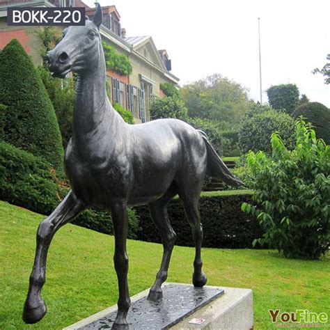Life Size Bronze Outdoor Horse Statues For Sale Bokk 220 Custom Bronze