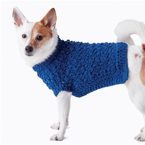 Bernat Crochet Dog Coat S Pattern Yarnspirations